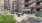 outdoor courtyard with trees and seating